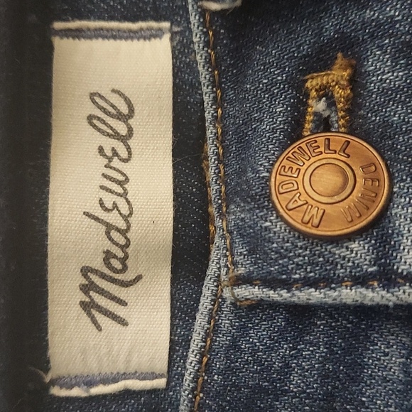 MADEWELL 10in High-Rise Skinny Medium Wash Jeans - Picture 5 of 15